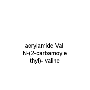 acrylamide Val N-(2-carbamoylethyl)- valine